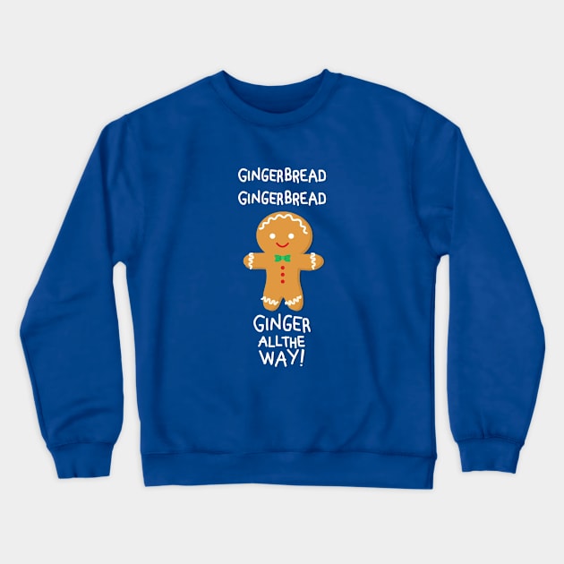 Gingerbread Crewneck Sweatshirt by AnishaCreations